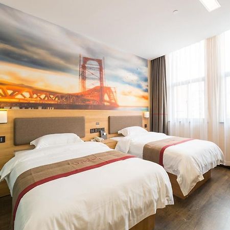 Thank Inn Chain Hotel Shanghai Songjiang District Yongfeng Road Store Exterior photo