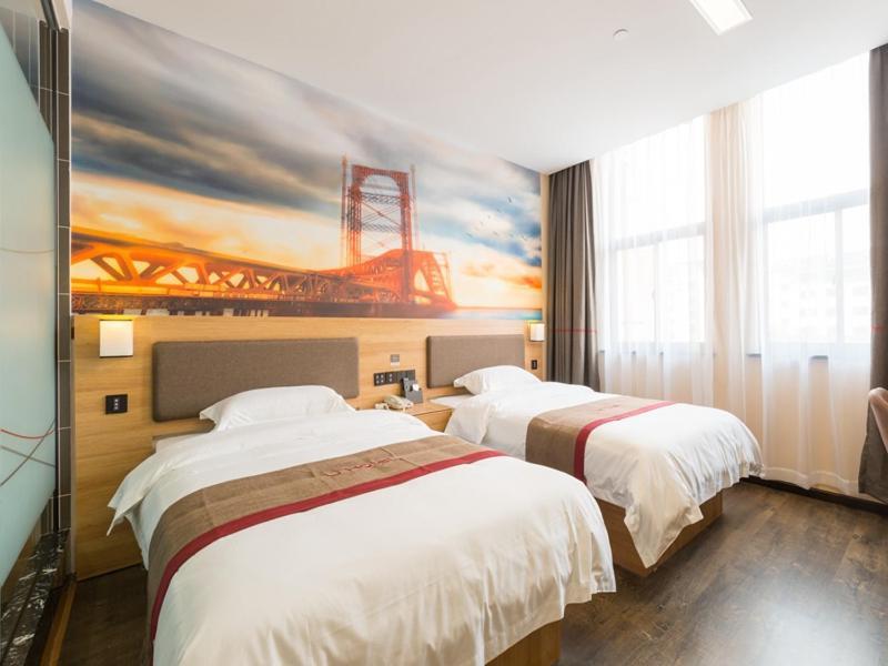 Thank Inn Chain Hotel Shanghai Songjiang District Yongfeng Road Store Exterior photo