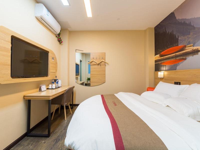Thank Inn Chain Hotel Shanghai Songjiang District Yongfeng Road Store Exterior photo