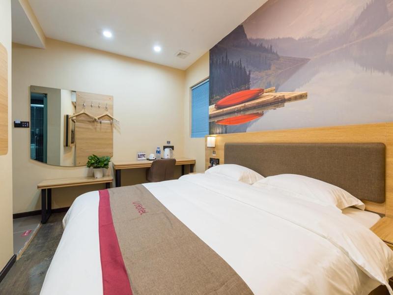 Thank Inn Chain Hotel Shanghai Songjiang District Yongfeng Road Store Exterior photo